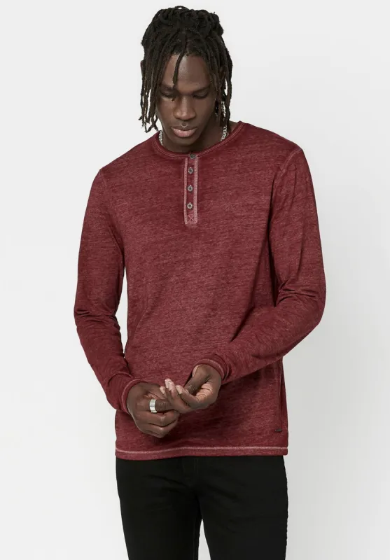Faded Kaduk Henley Shirt - BM23795 sold by Buffalo David Bitton