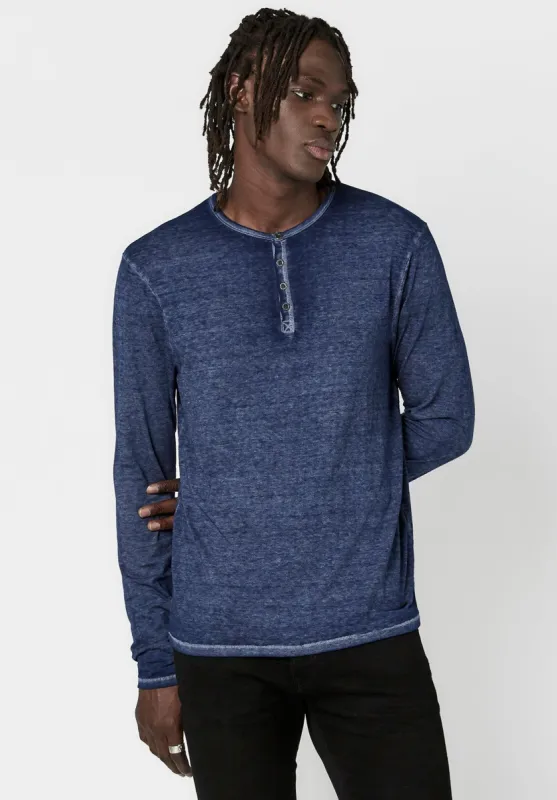 Faded Kaduk Henley Shirt - BM23795 sold by Buffalo David Bitton