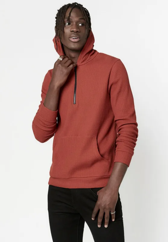 Waffle-Knit Kagig Hoodie - BM23750 sold by Buffalo David Bitton