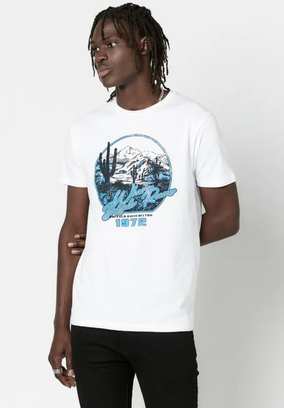 Limited Edition Where Buffalo Roams T-Shirt - BM23107 sold by Buffalo David Bitton