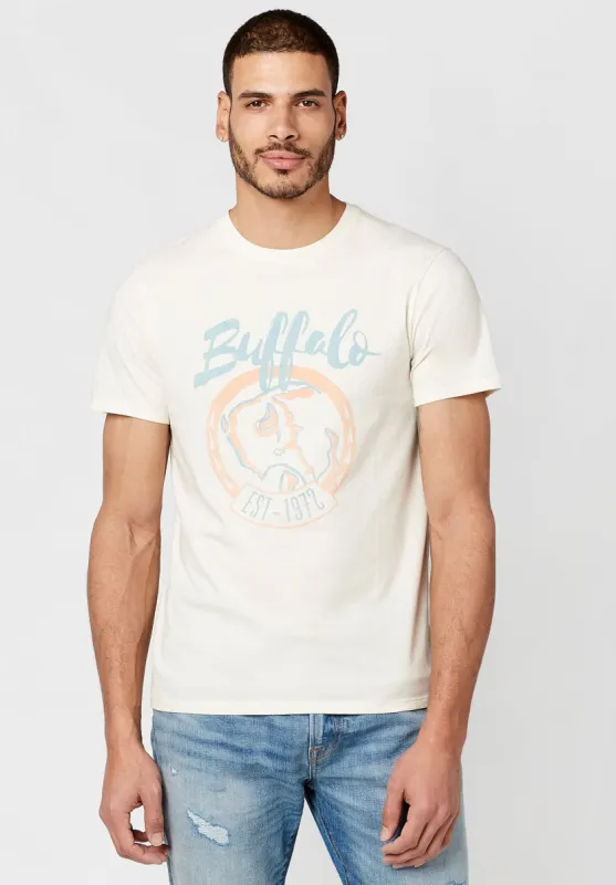 Softened Milk Tartis T-Shirt - BM23432 made by Buffalo David Bitton