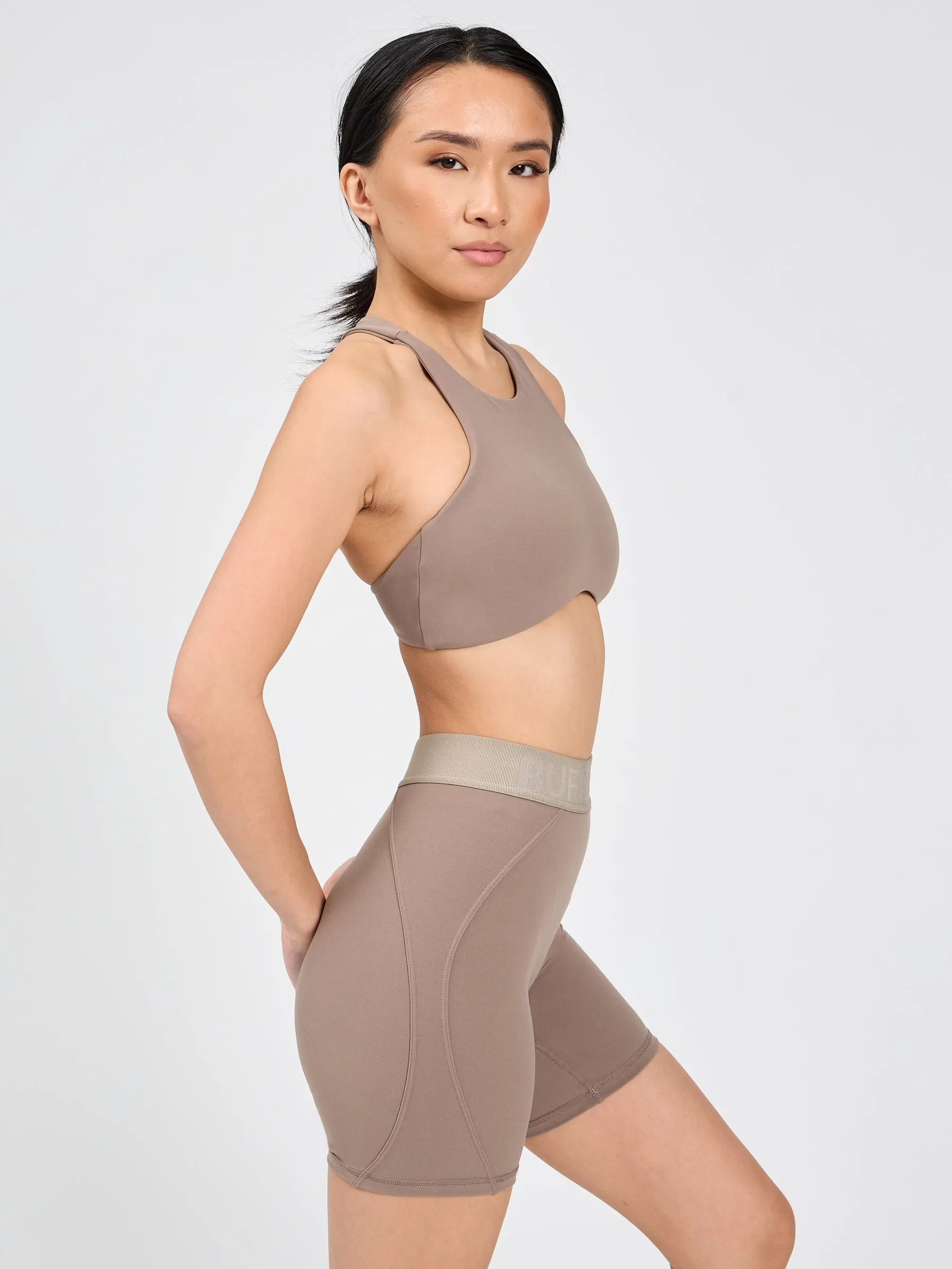 Curve Sports Bra - Chai Latte sold by BuffBunny product image thumbnail 3