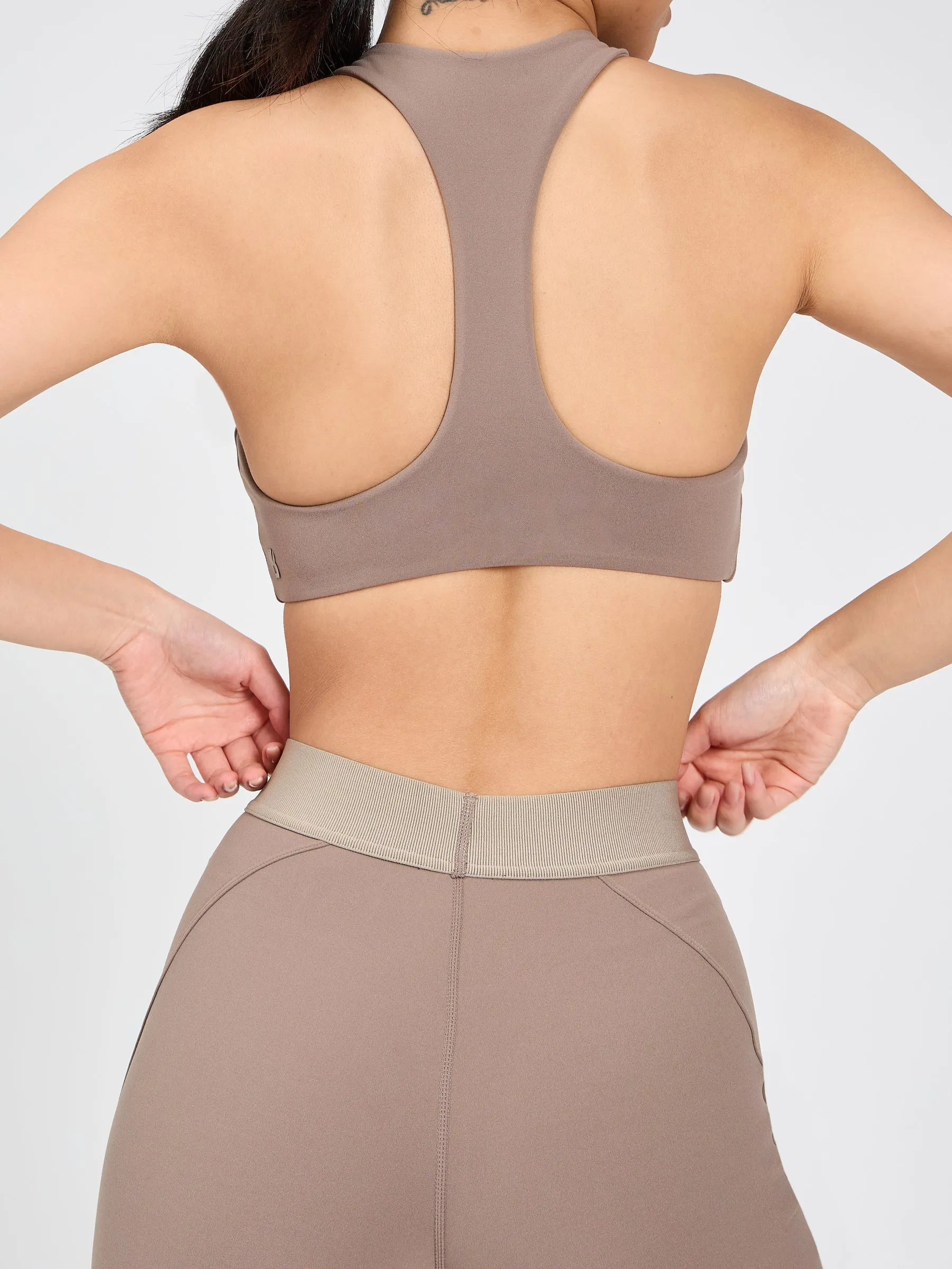 Curve Sports Bra - Chai Latte sold by BuffBunny product image thumbnail 2