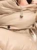 Waist Taper Puffer Jacket - Beige sold by BuffBunny