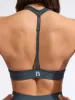Halter Seamless Sports Bra - Enchanted Teal sold by BuffBunny