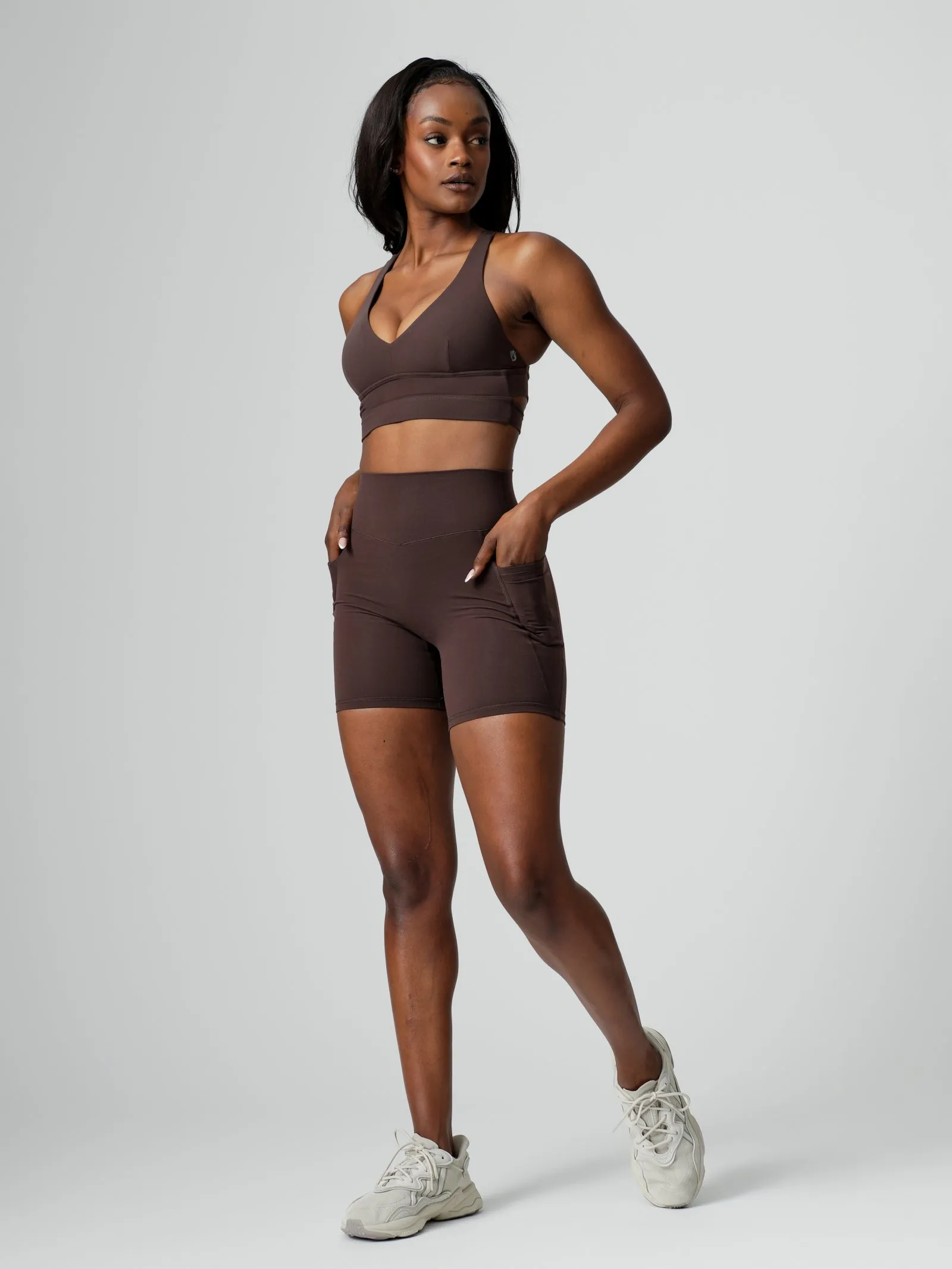 Alpha Sports Bra - Journey Dark Brown sold by BuffBunny product image thumbnail 4