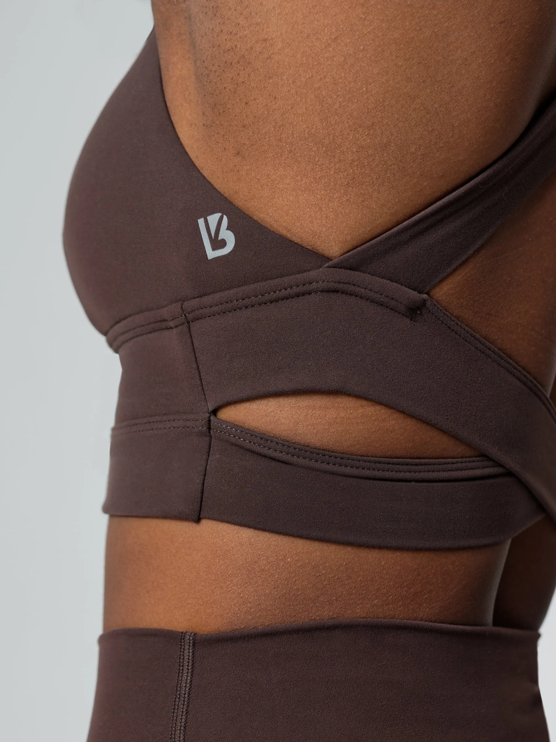 Alpha Sports Bra - Journey Dark Brown sold by BuffBunny product image thumbnail 3