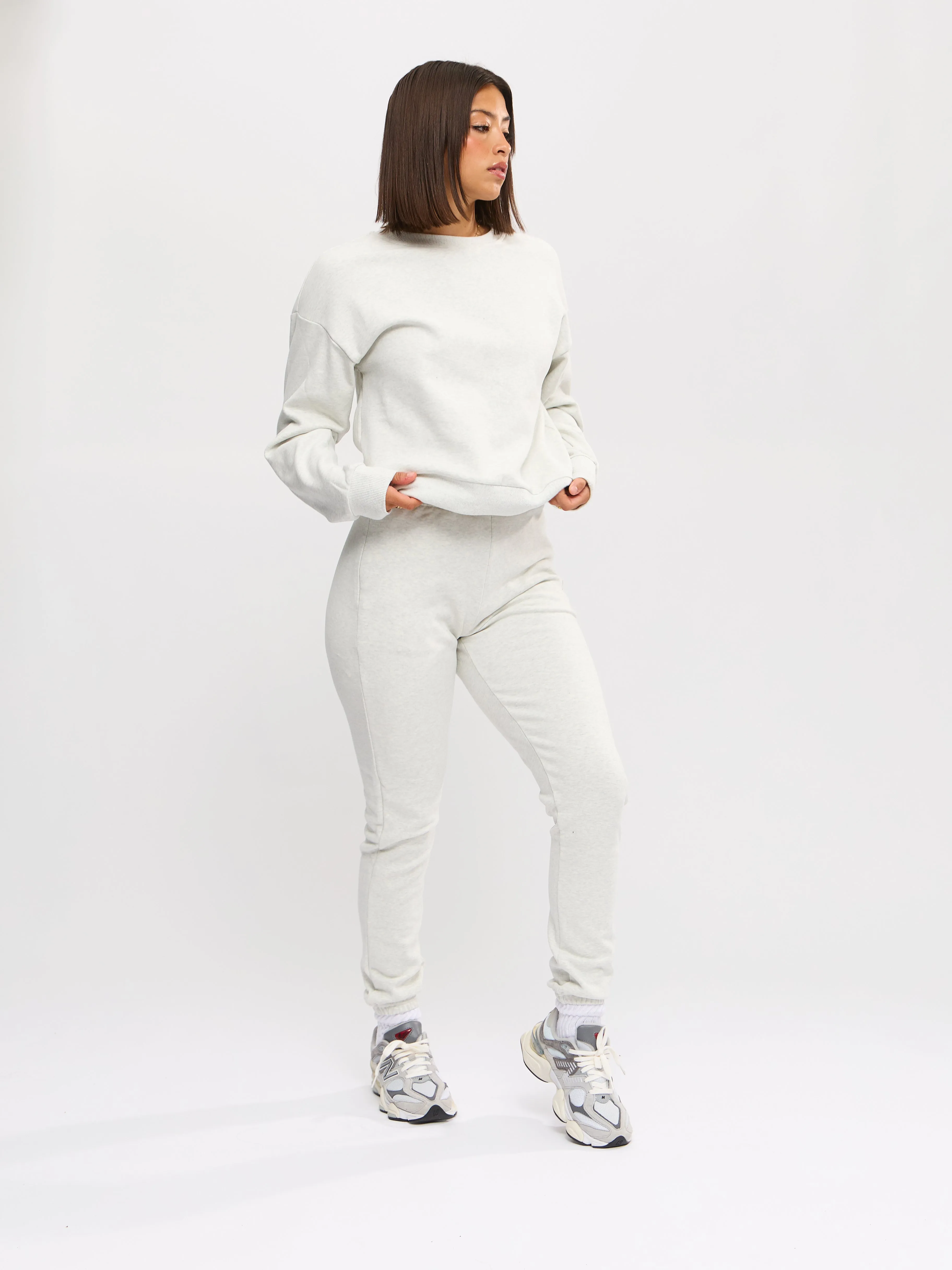 Cloud Crew Pullover - Heather Grey sold by BuffBunny product image thumbnail 2