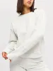 Cloud Crew Pullover - Heather Grey sold by BuffBunny