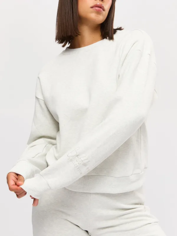 Cloud Crew Pullover - Heather Grey sold by BuffBunny