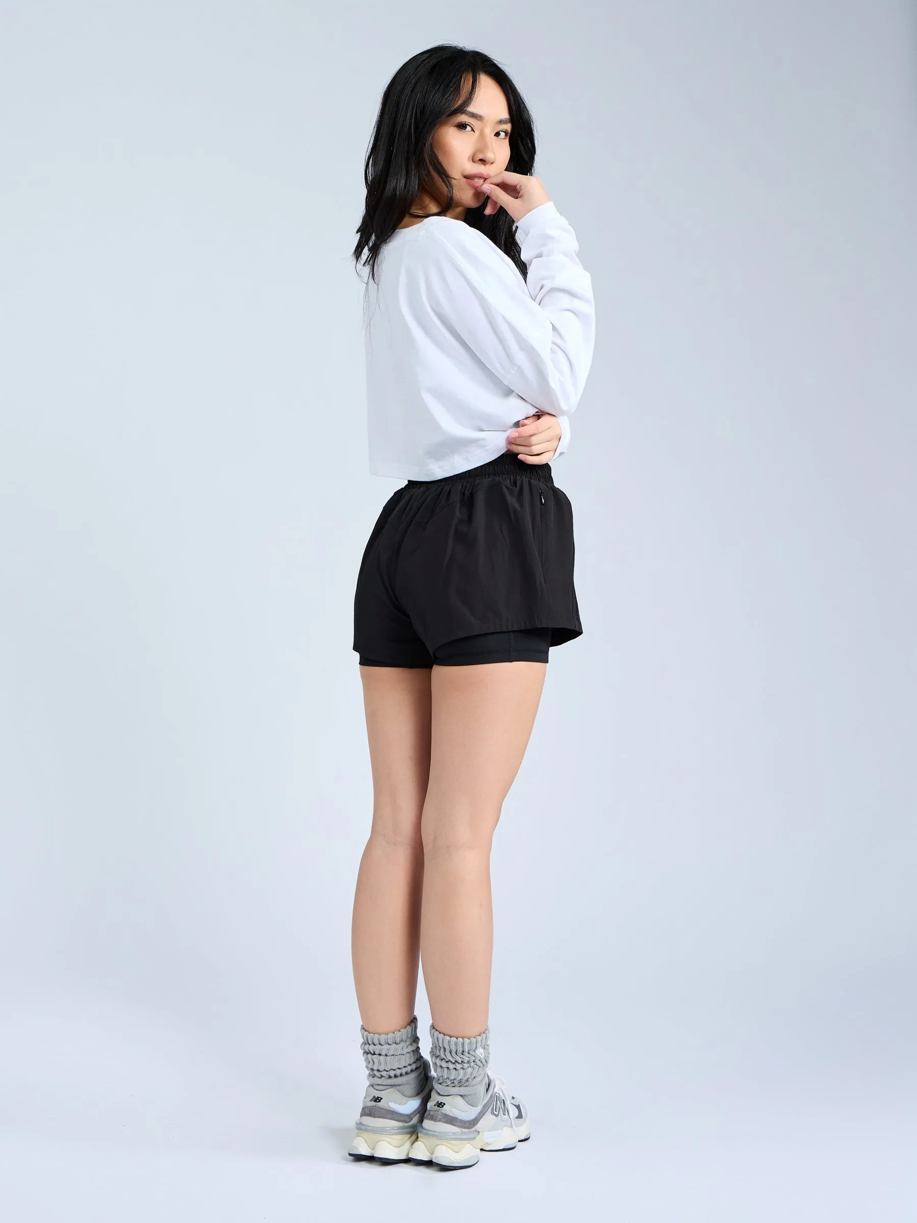 Cool Girl Crop - White sold by BuffBunny product image thumbnail 2