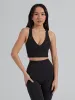 Alpha Sports Bra - Onyx Black sold by BuffBunny