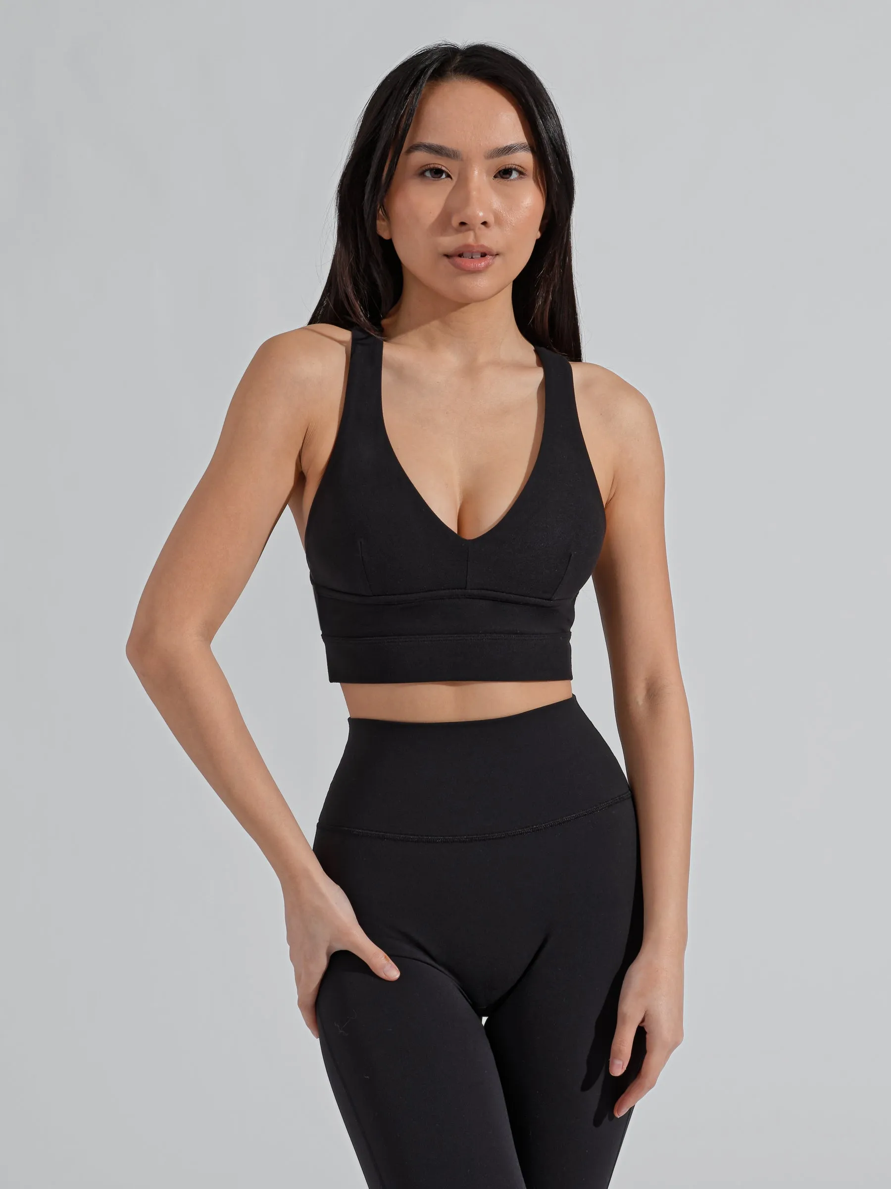 Alpha Sports Bra - Onyx Black sold by BuffBunny product image thumbnail 3