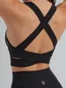 Alpha Sports Bra - Onyx Black sold by BuffBunny