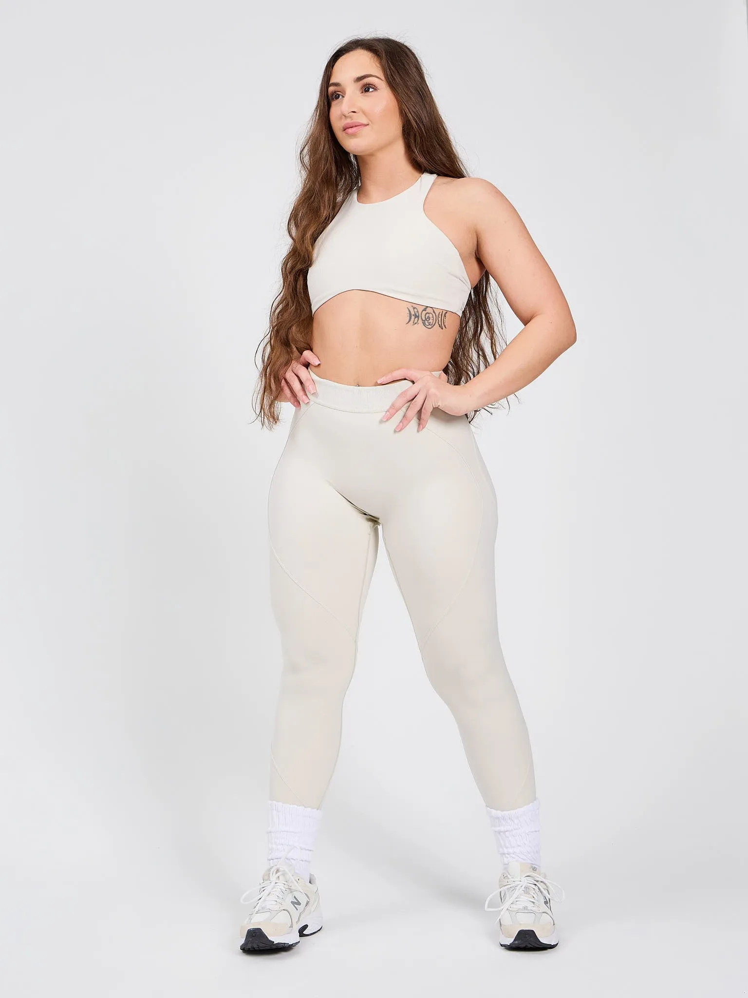 Bliss Butter Legging - Bone sold by BuffBunny product image thumbnail 2