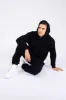 Boyfriend Cloud Hoodie - Onyx Black sold by BuffBunny