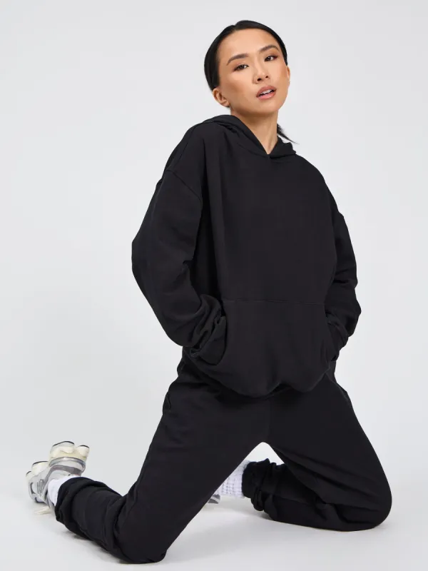 Boyfriend Cloud Hoodie - Onyx Black sold by BuffBunny