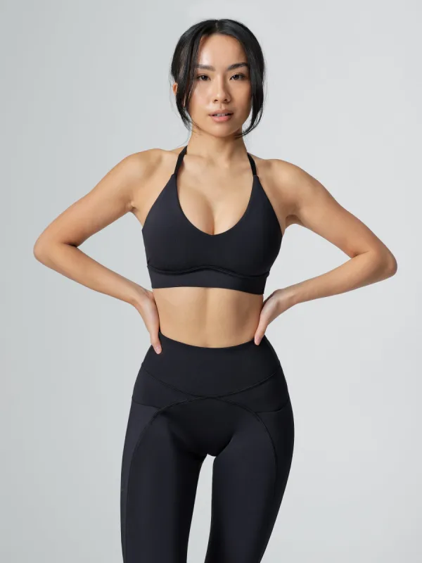 Sultry Sports Bra - Carbon Black sold by BuffBunny