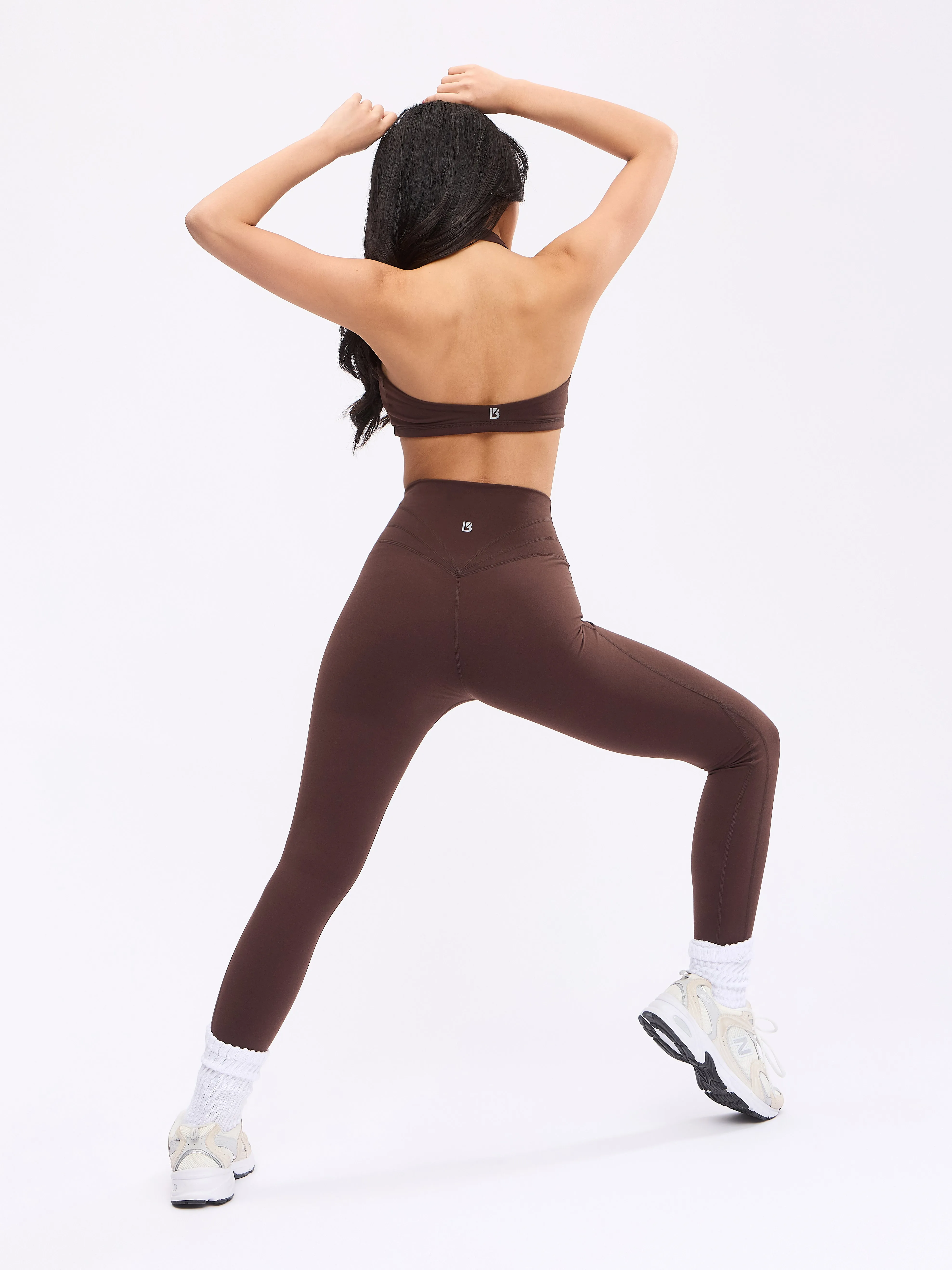 Revolution Halter Sports Bra - Journey Dark Brown sold by BuffBunny product image thumbnail 3