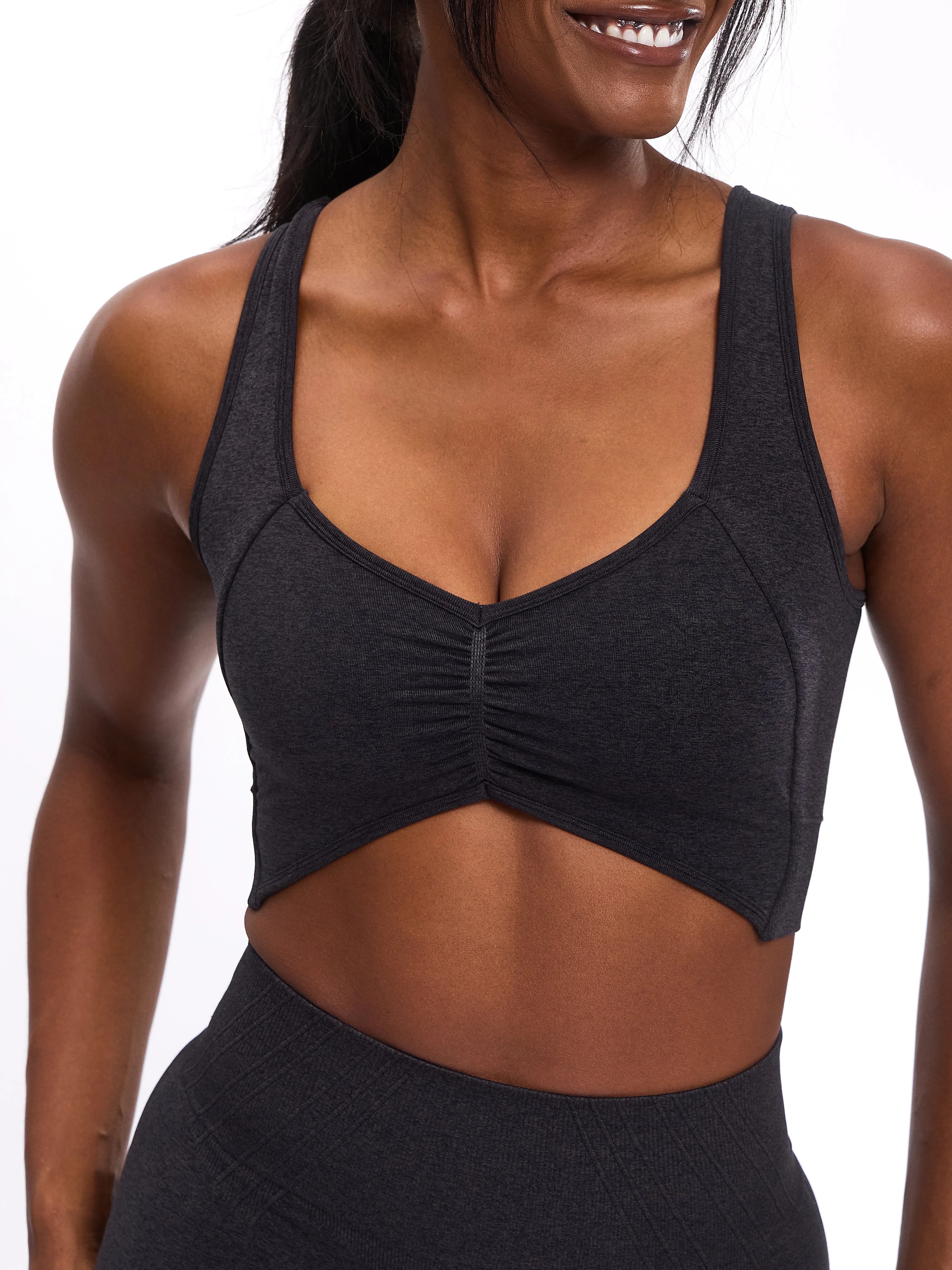 Form Reversible Seamless Sports Bra - Charcoal sold by BuffBunny product image thumbnail 2