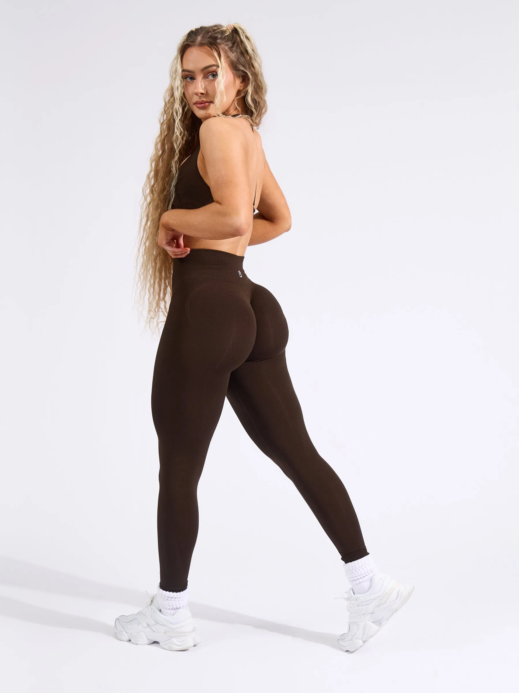 Shape Seamless Legging - Cold Brew sold by BuffBunny