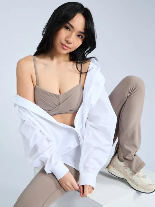 Boyfriend Button Up Shirt - White sold by BuffBunny