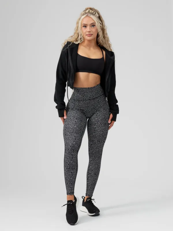 Legacy Legging - Black Bossy Print sold by BuffBunny