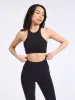 Candy Crew Sports Bra - Onyx Black sold by BuffBunny