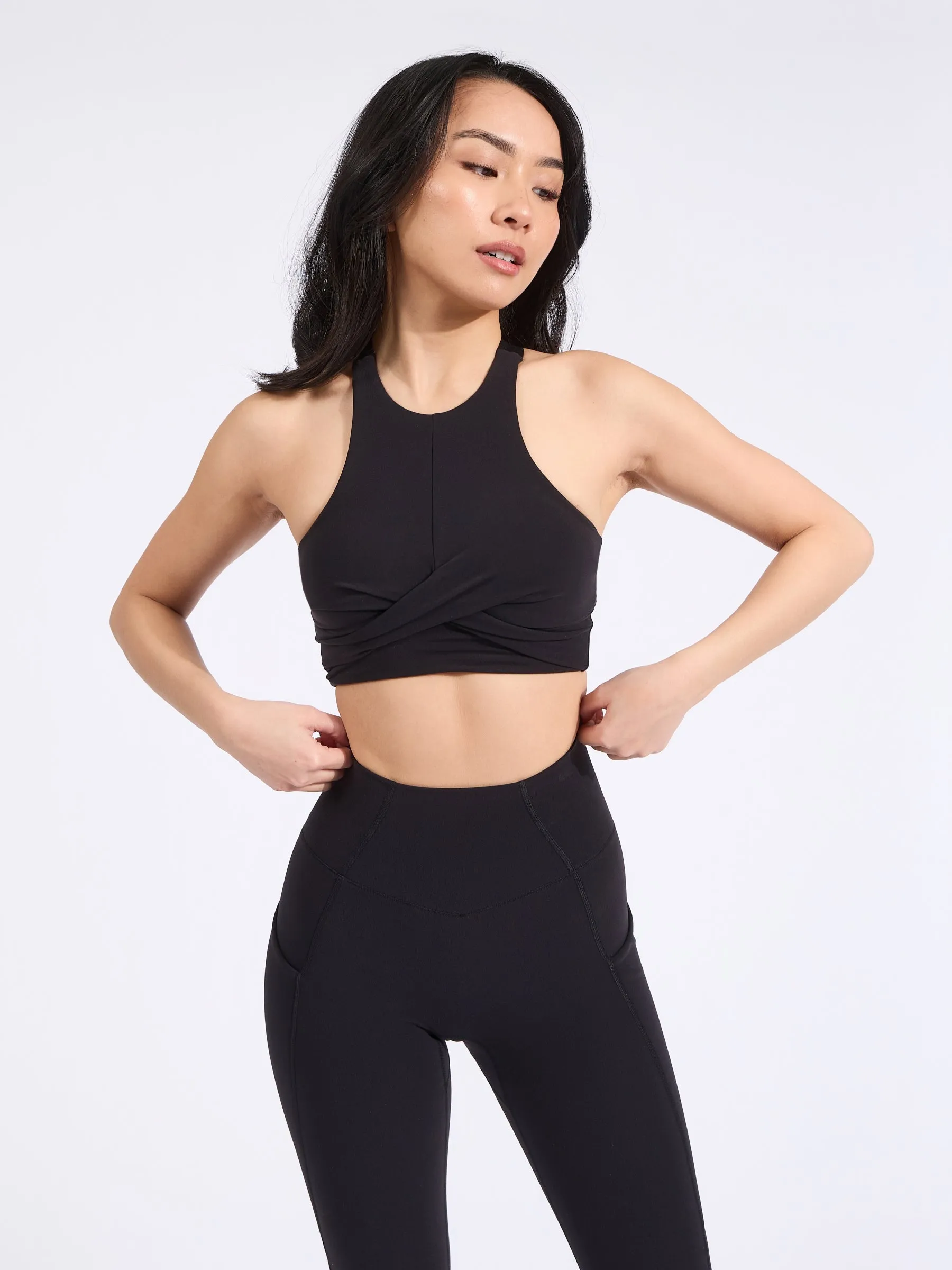 Candy Crew Sports Bra - Onyx Black sold by BuffBunny product image thumbnail 5