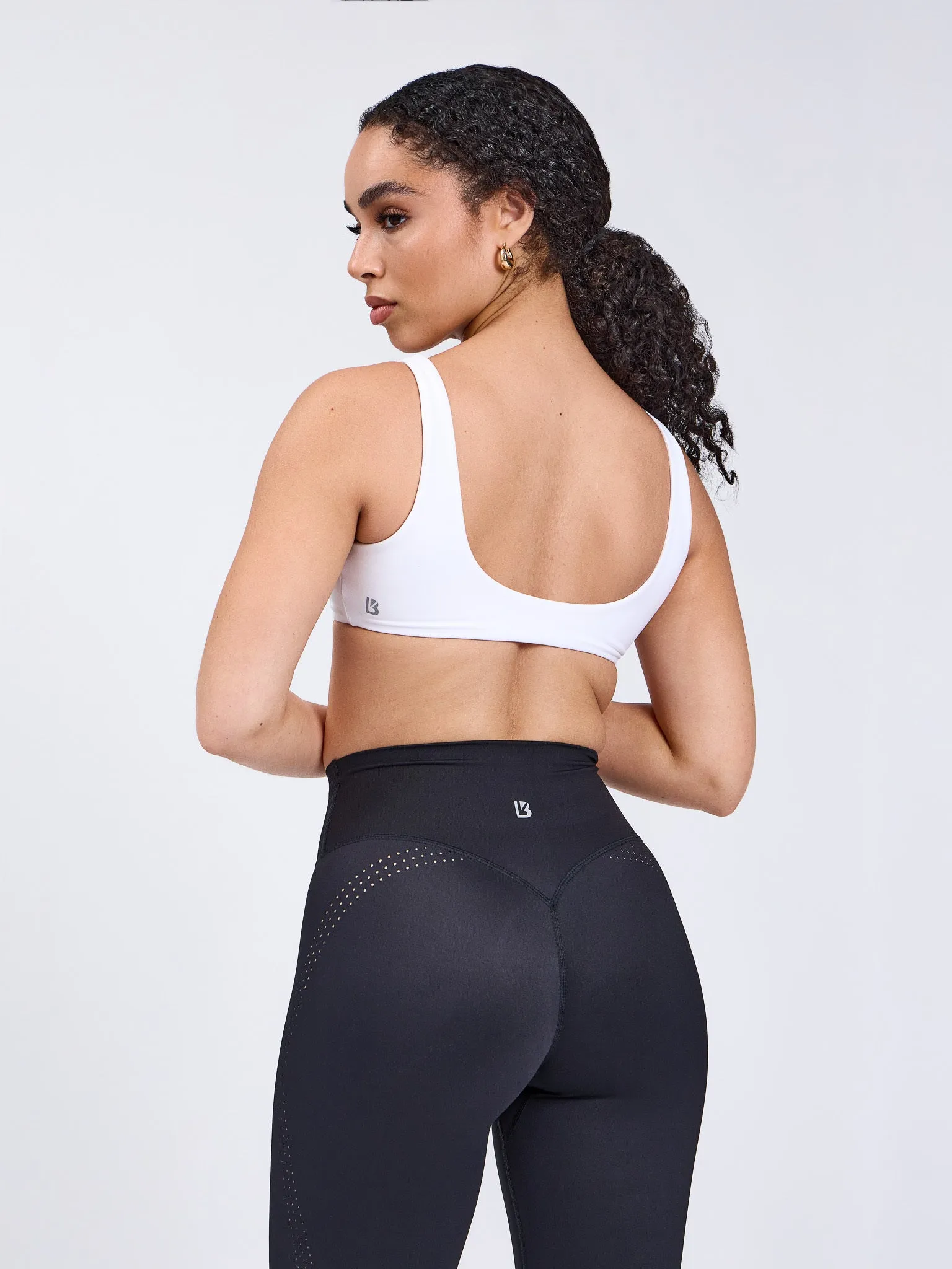 Twisted Sports Bra - White sold by BuffBunny product image thumbnail 2