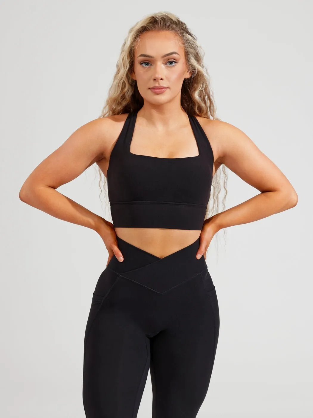 Revolution Sports Bra - Onyx Black sold by BuffBunny product image thumbnail 3