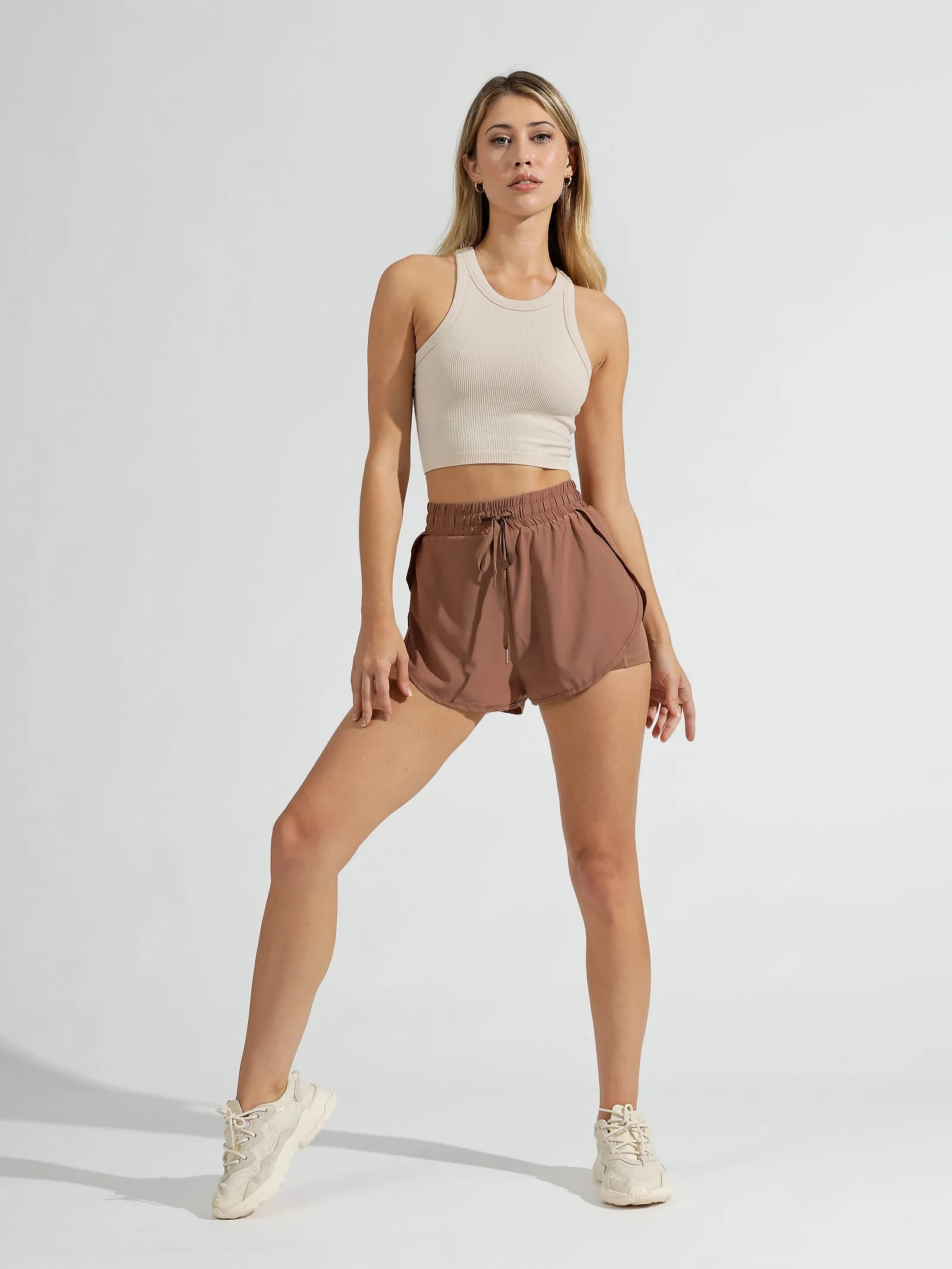 Ribbed Seamless Tank - Stardust sold by BuffBunny product image thumbnail 3