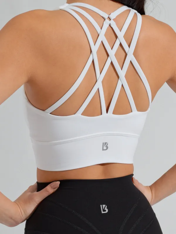 Revolution Sports Bra - White sold by BuffBunny