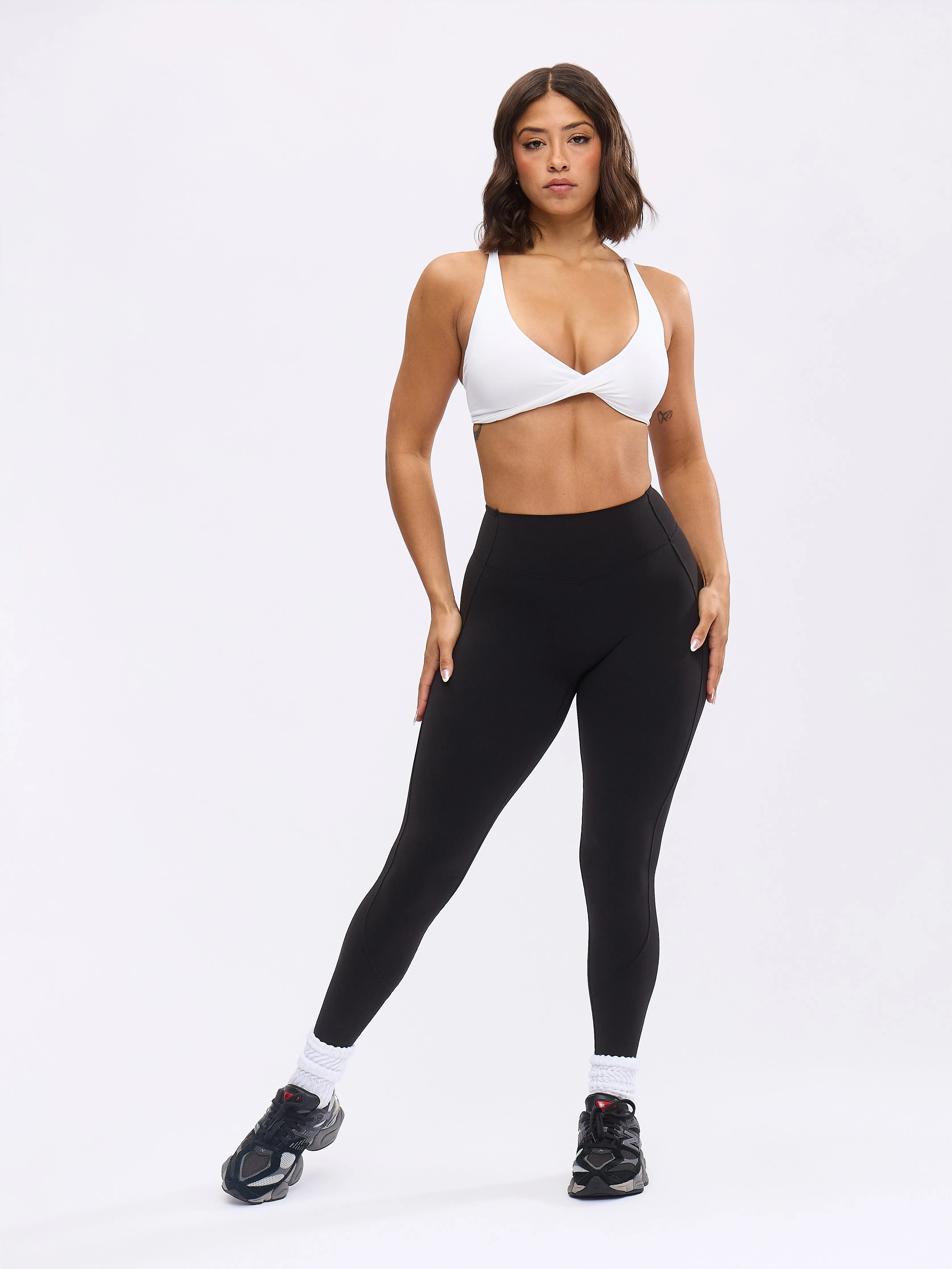 Glow Sports Bra - White sold by BuffBunny product image thumbnail 4