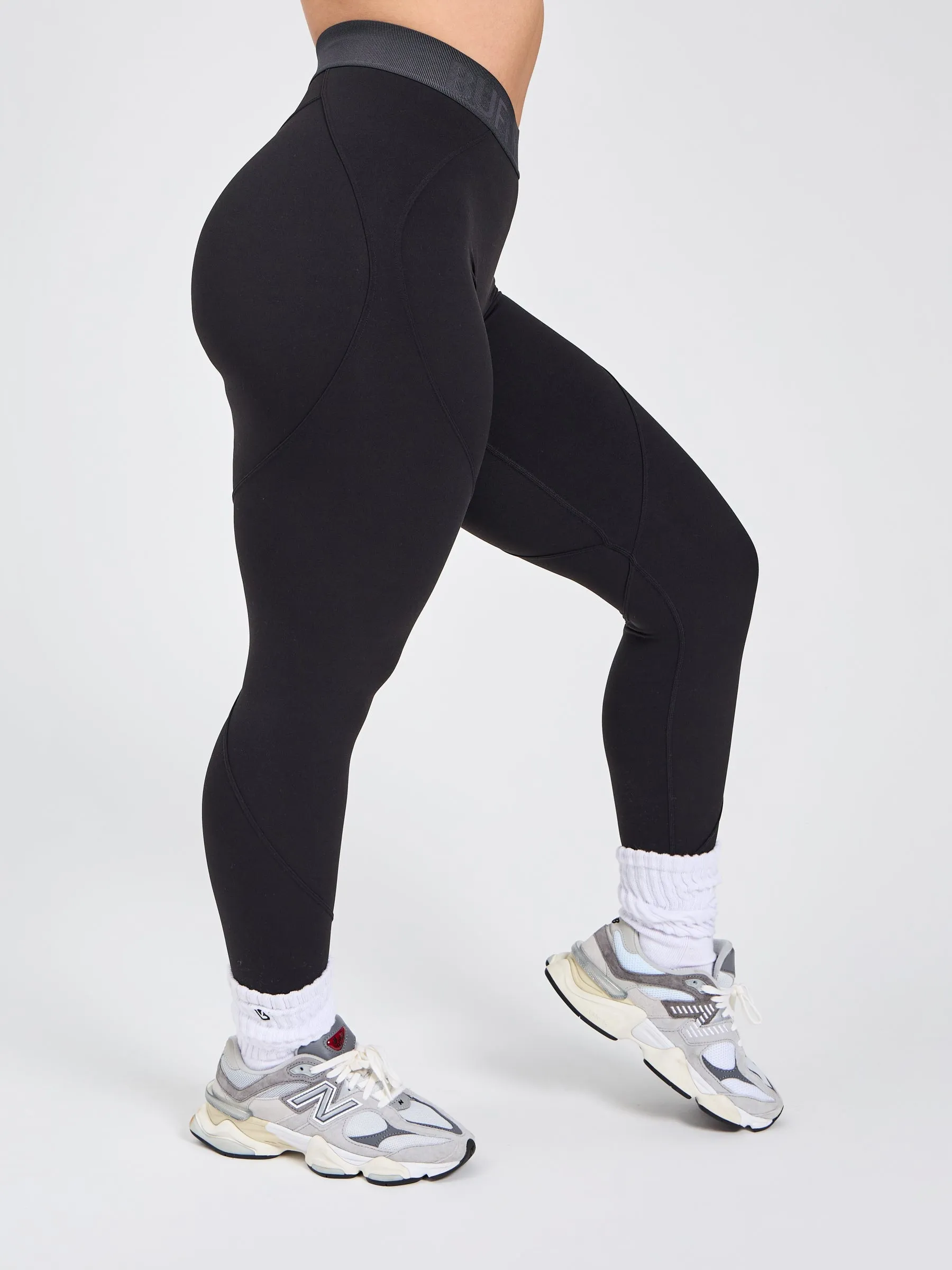 Bliss Butter Legging - Onyx Black sold by BuffBunny product image thumbnail 4