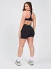 Bliss Butter Short 6" - Onyx Black sold by BuffBunny