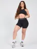 Bliss Butter Short 6" - Onyx Black sold by BuffBunny