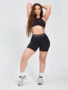 Bliss Butter Short 6" - Onyx Black sold by BuffBunny