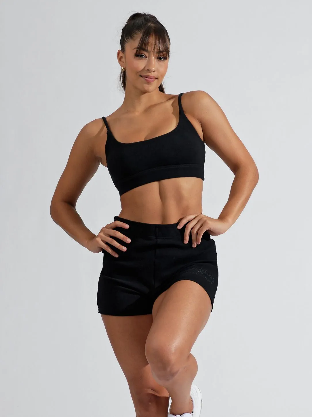 Cloud Bralette - Onyx Black sold by BuffBunny