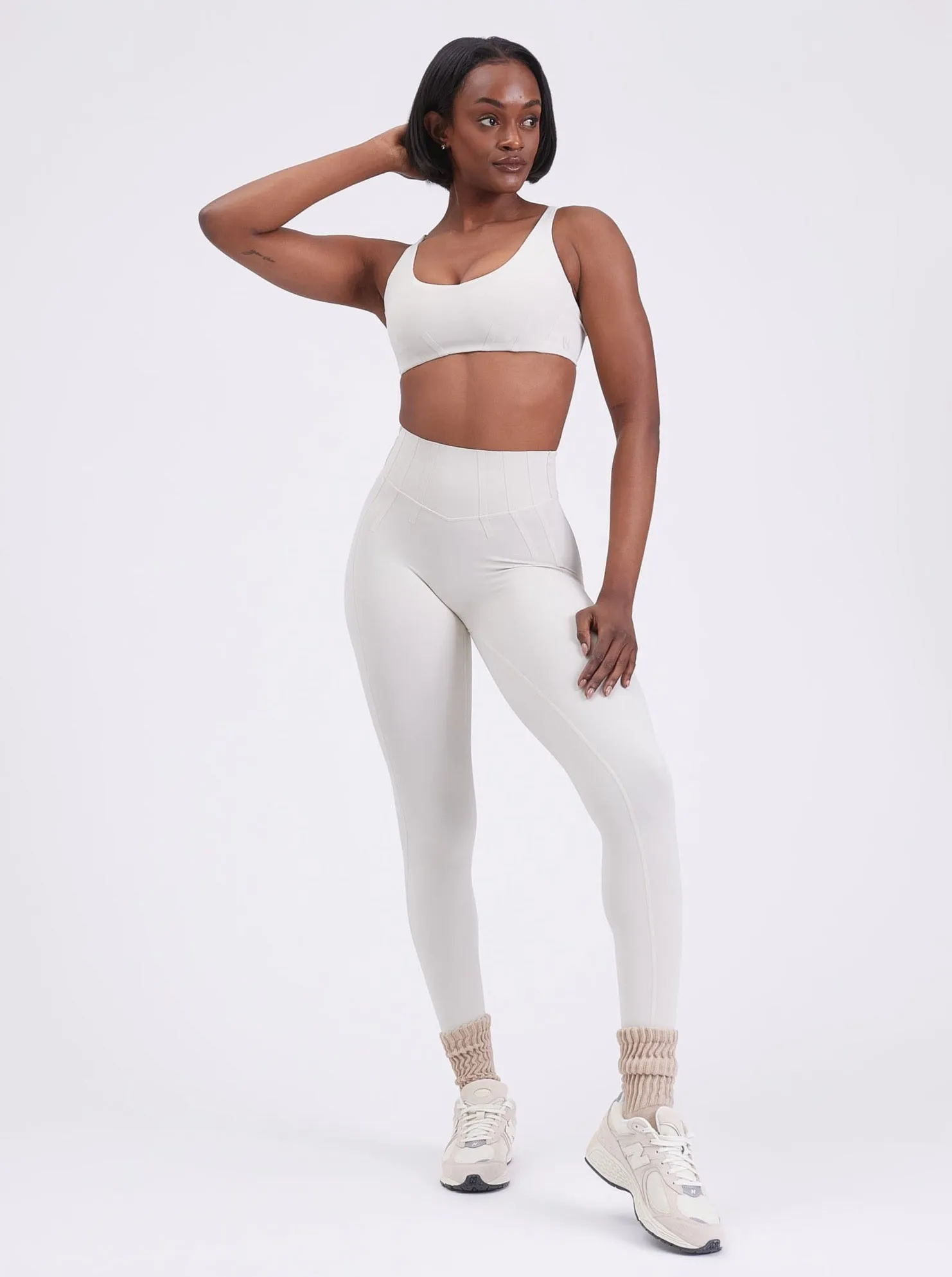 Airbrush Legging - Bone sold by BuffBunny product image thumbnail 5