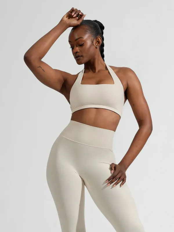 Revolution Halter Sports Bra - Stardust sold by BuffBunny