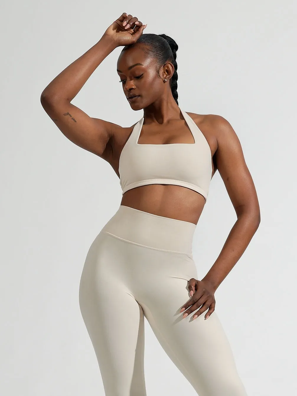 Revolution Halter Sports Bra - Stardust sold by BuffBunny