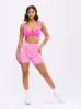 Girlfriend Reversible Sports Bra - Candy Crush and Pink Fashun Print sold by BuffBunny