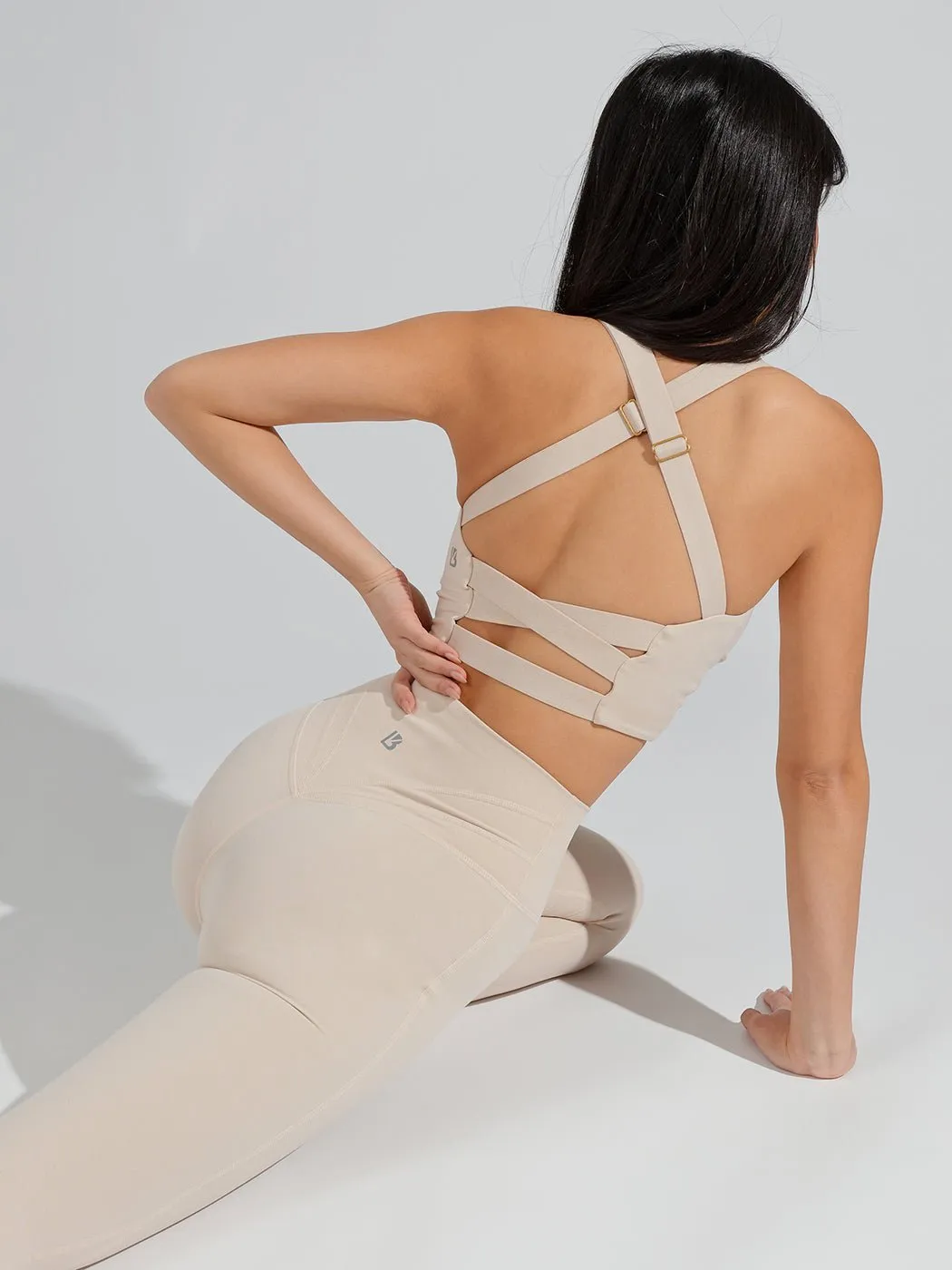 Candy Wrap Sports Bra - Stardust sold by BuffBunny