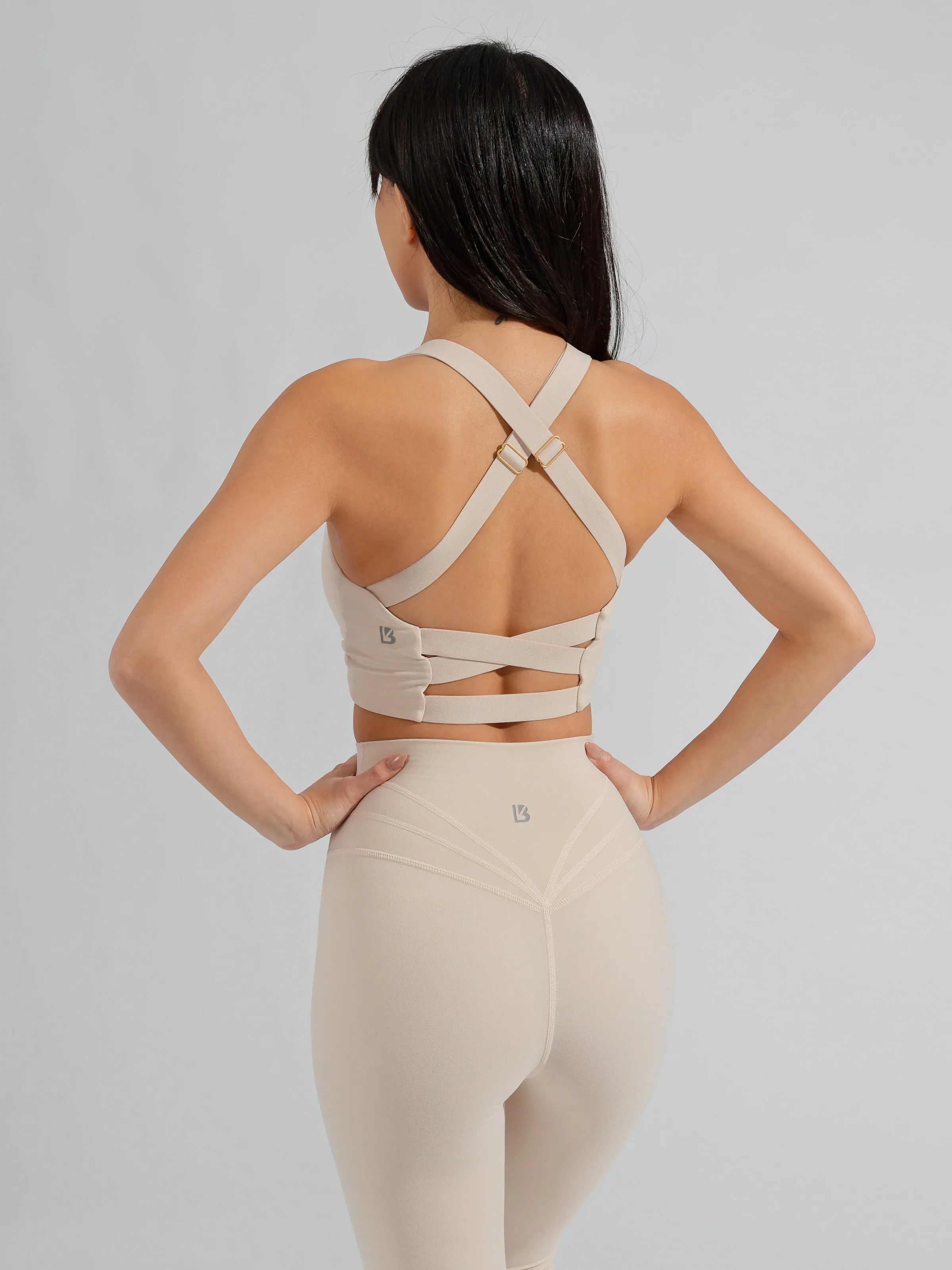 Candy Wrap Sports Bra - Stardust sold by BuffBunny product image thumbnail 3