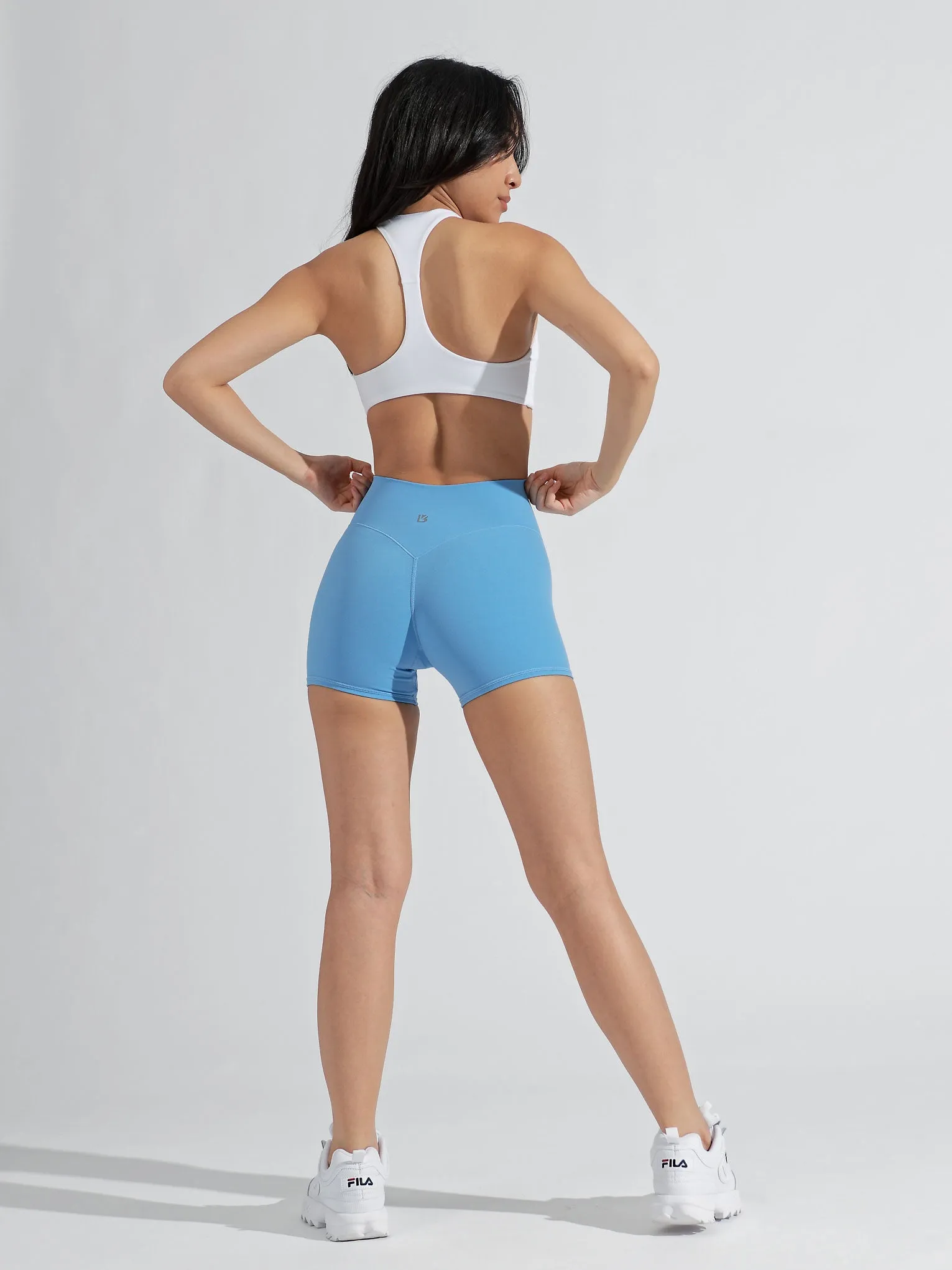 Curve Sports Bra - White sold by BuffBunny product image thumbnail 4