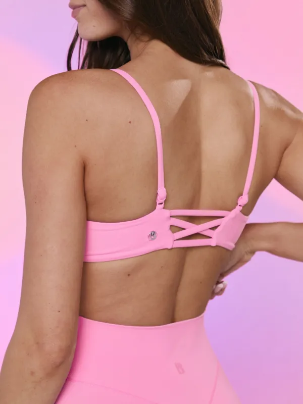 Buttercup Sports Bra - Lover Pink sold by BuffBunny