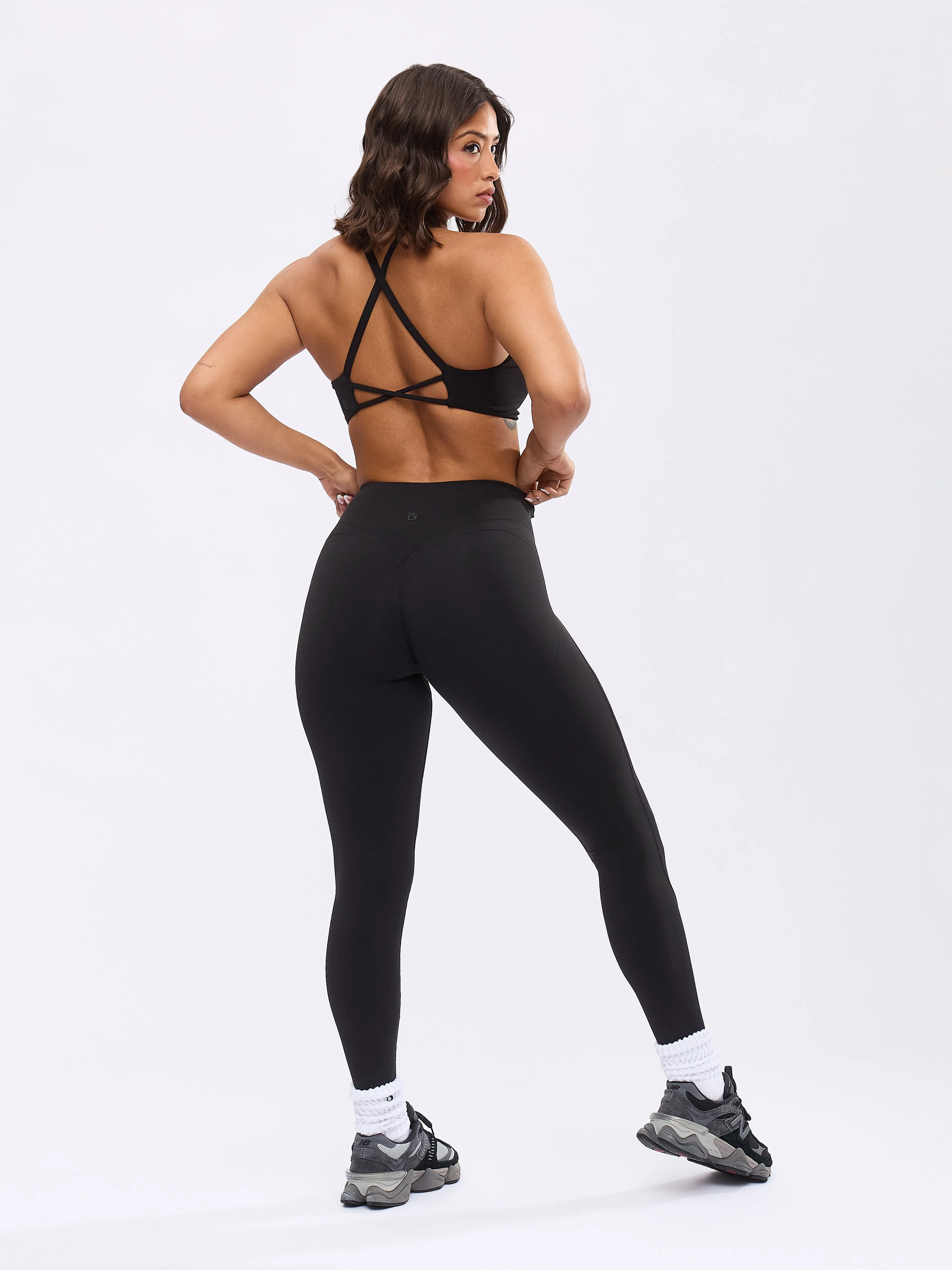 Glow Sports Bra - Onyx Black sold by BuffBunny product image thumbnail 2