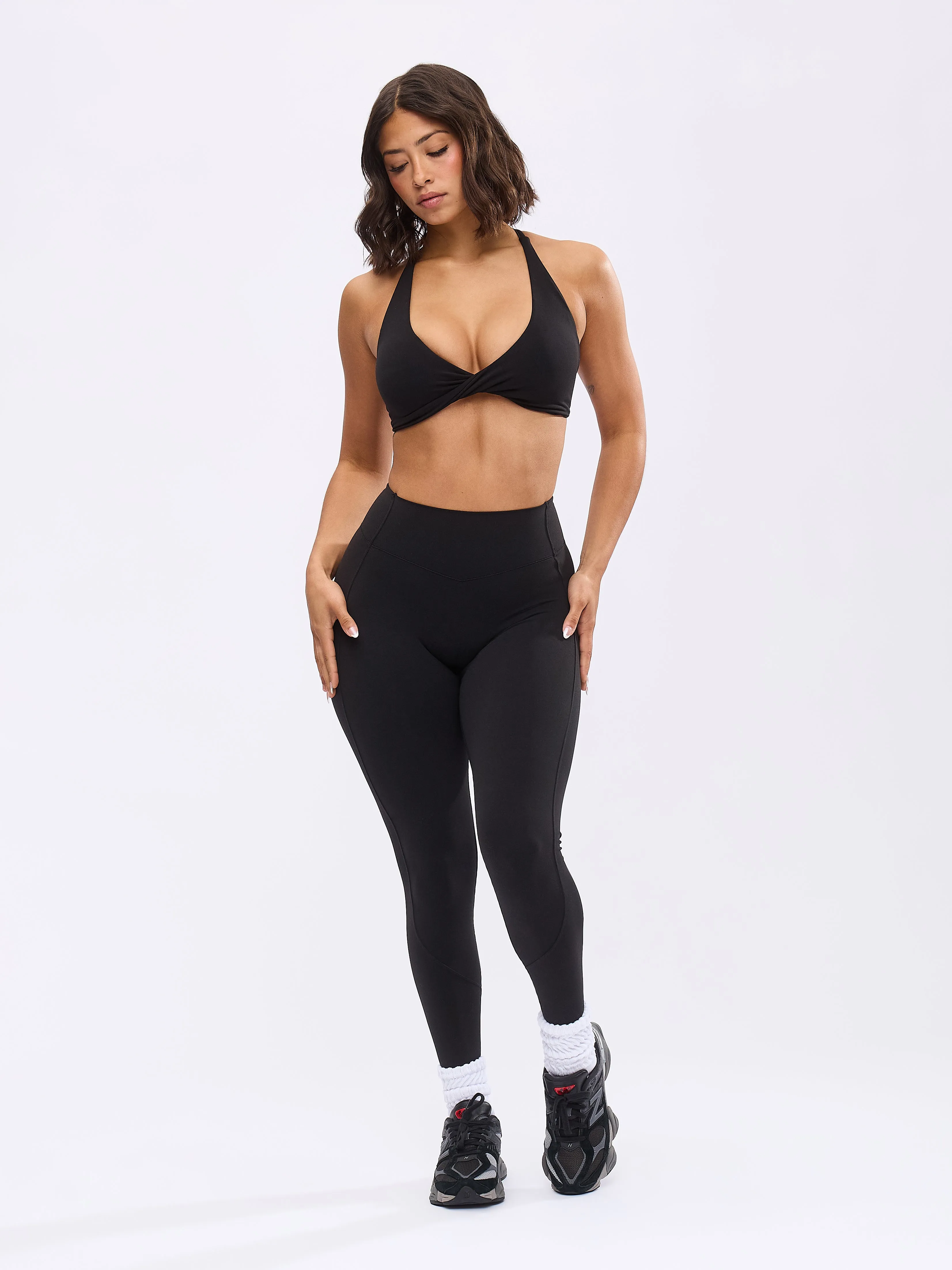 Glow Sports Bra - Onyx Black sold by BuffBunny product image thumbnail 4