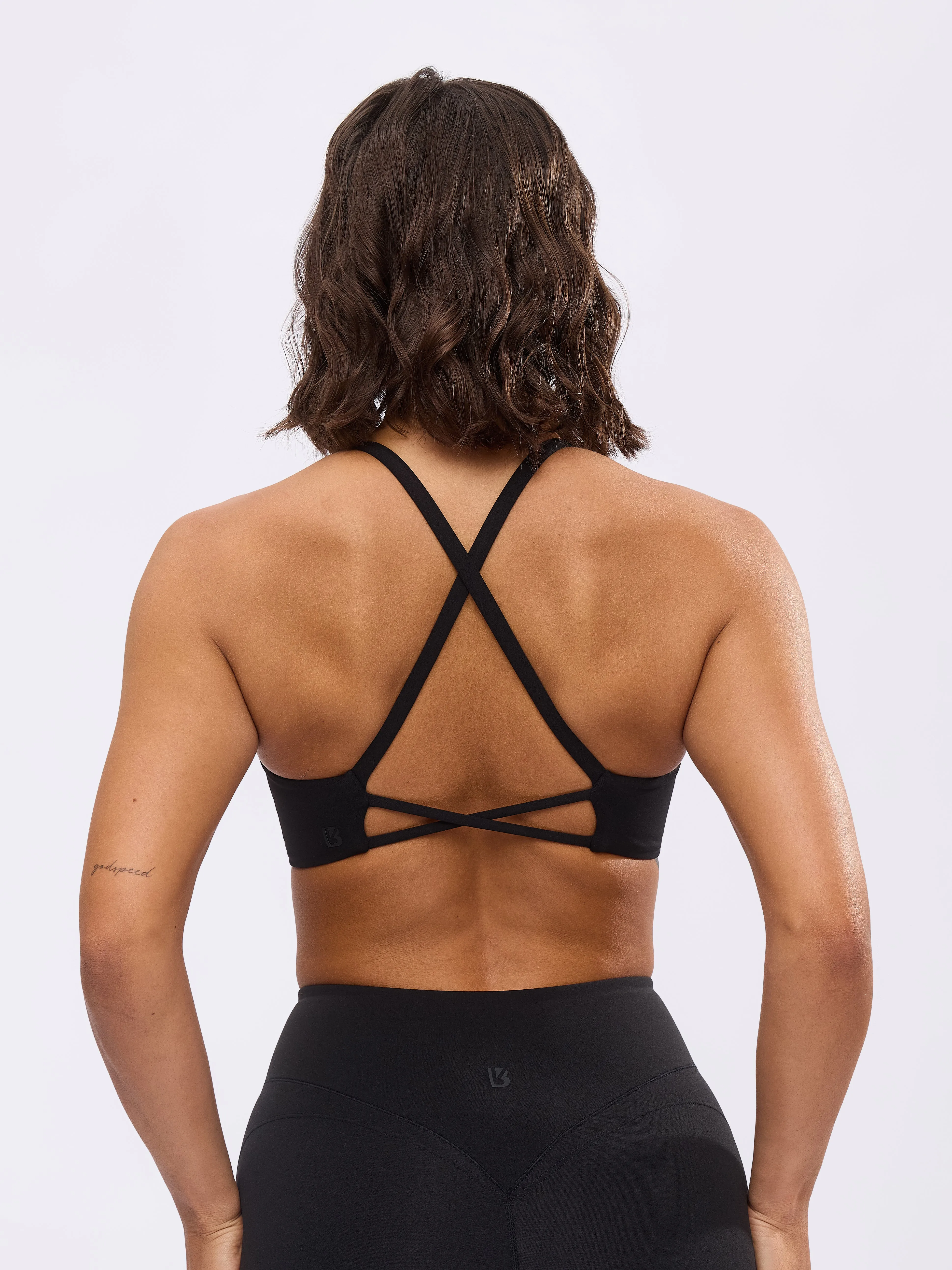 Glow Sports Bra - Onyx Black sold by BuffBunny product image thumbnail 5